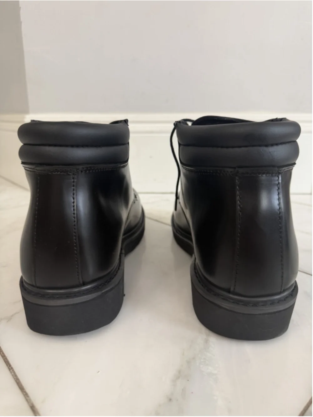 Rocky Men’s Chukka Work Boot Black Size 13 Oil Resistant ProCell Comfort System